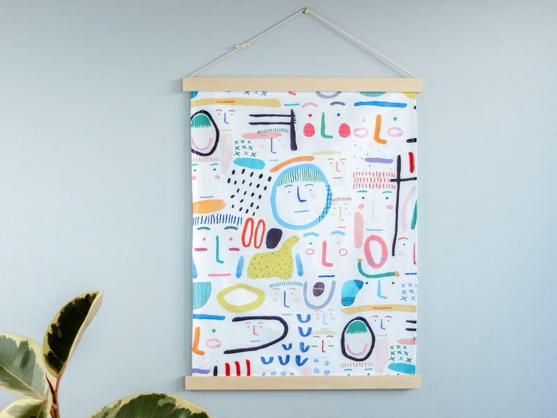 Tea Towel Frame by Corner Block Studio - Raw Pine