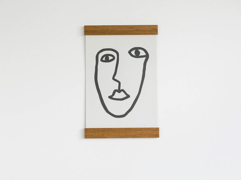 Pressi Frame A4-8" by Corner Block Studio - Brunette Hardwood