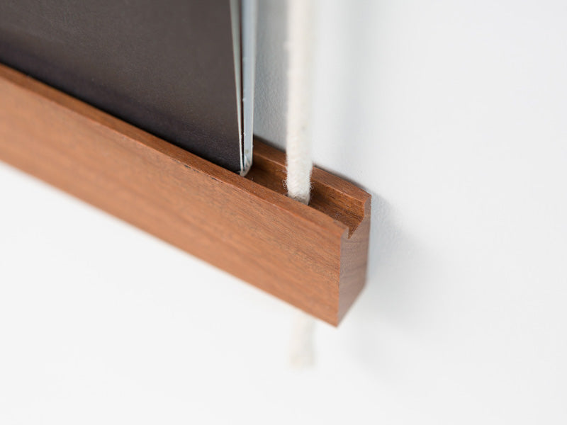 Record Jacket Frame by Corner Block Studio - Brunette Hardwood