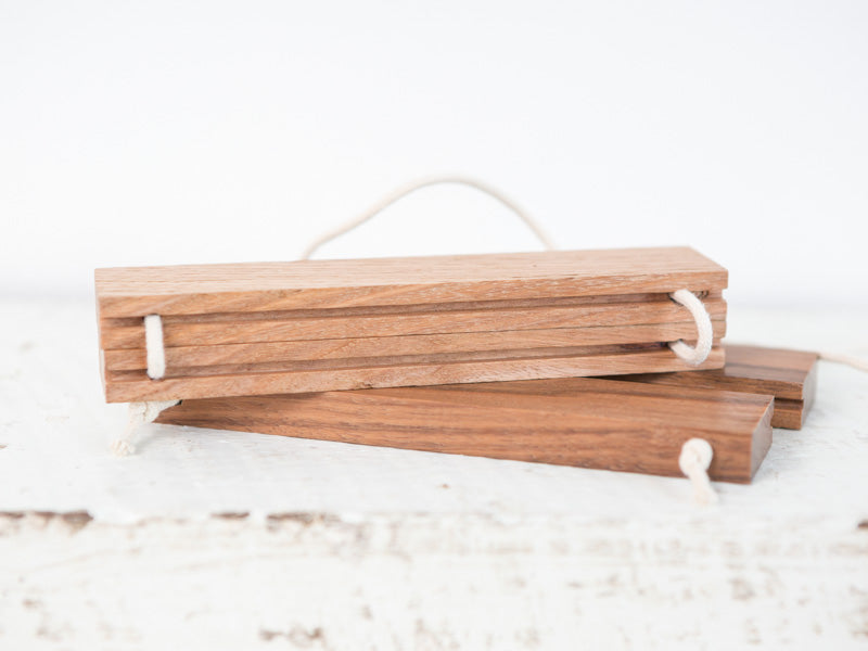 Card Frame by Corner Block Studio - Blonde Hardwood