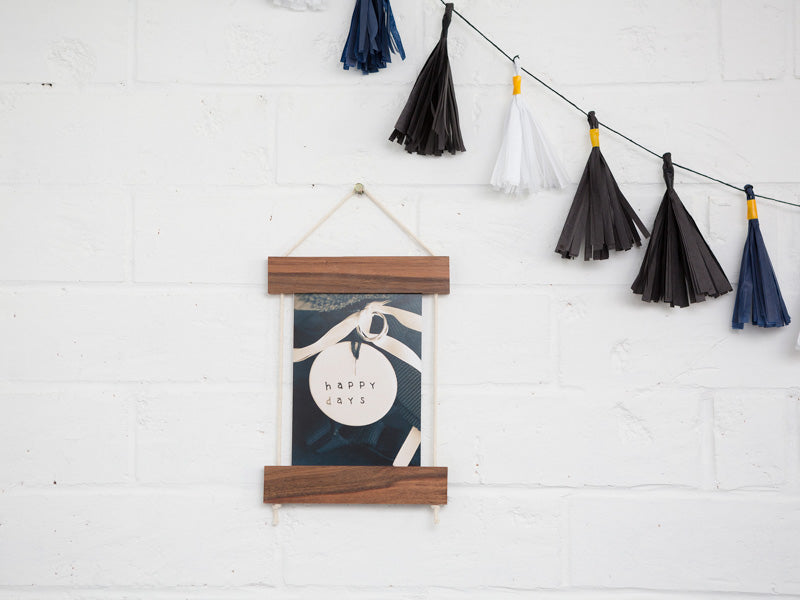 Card Frame by Corner Block Studio - Brunette Hardwood
