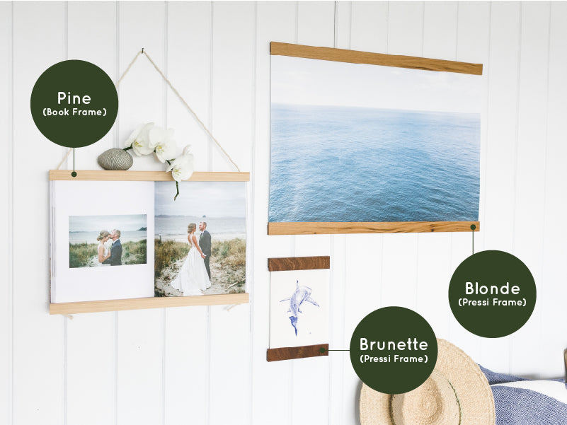 Frames by Corner Block Studio - Timber Options