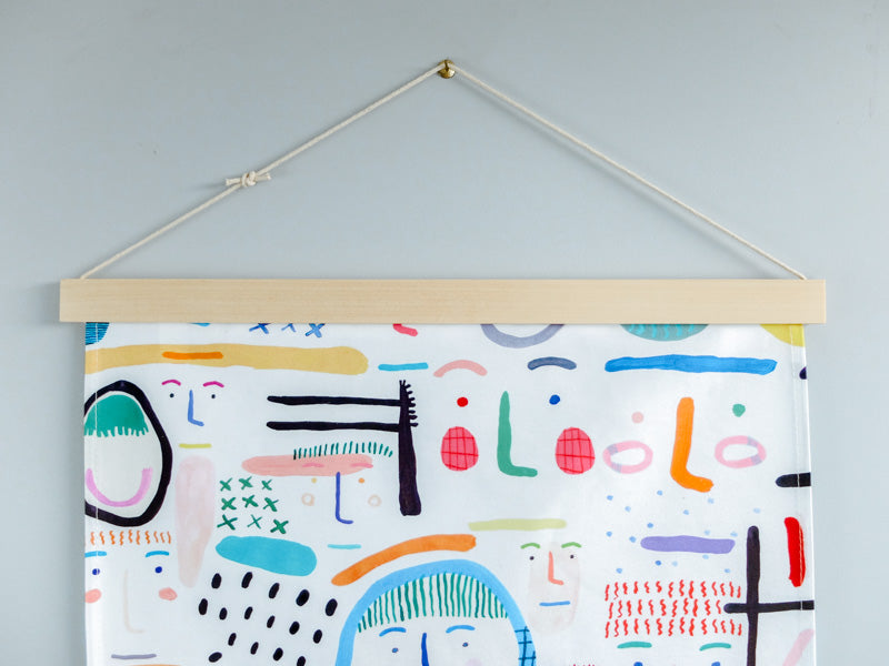 Tea Towel Frame by Corner Block Studio - Raw Pine
