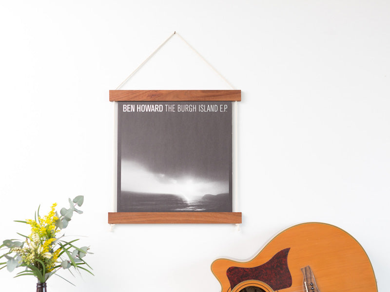 Record Jacket Frame by Corner Block Studio - Brunette Hardwood