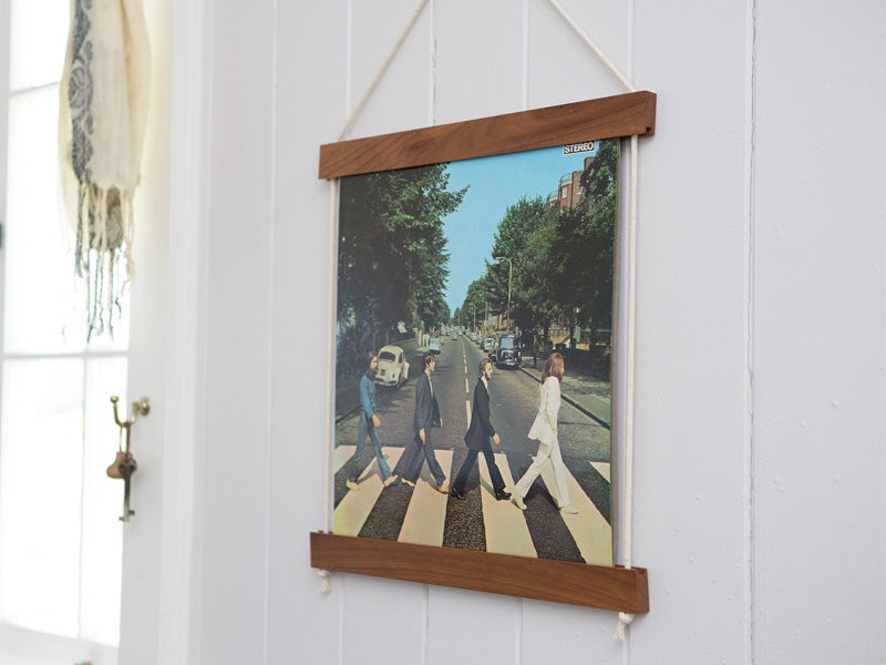 Record Jacket Frame by Corner Block Studio - Brunette Hardwood