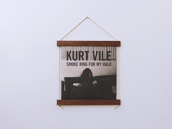 Record Jacket Frame by Corner Block Studio - Brunette Hardwood