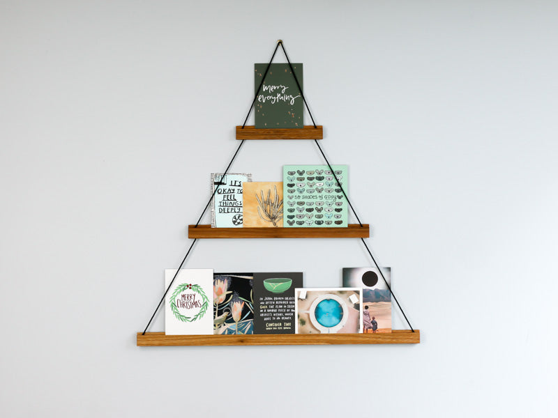 Blonde mix hardwood black with cards